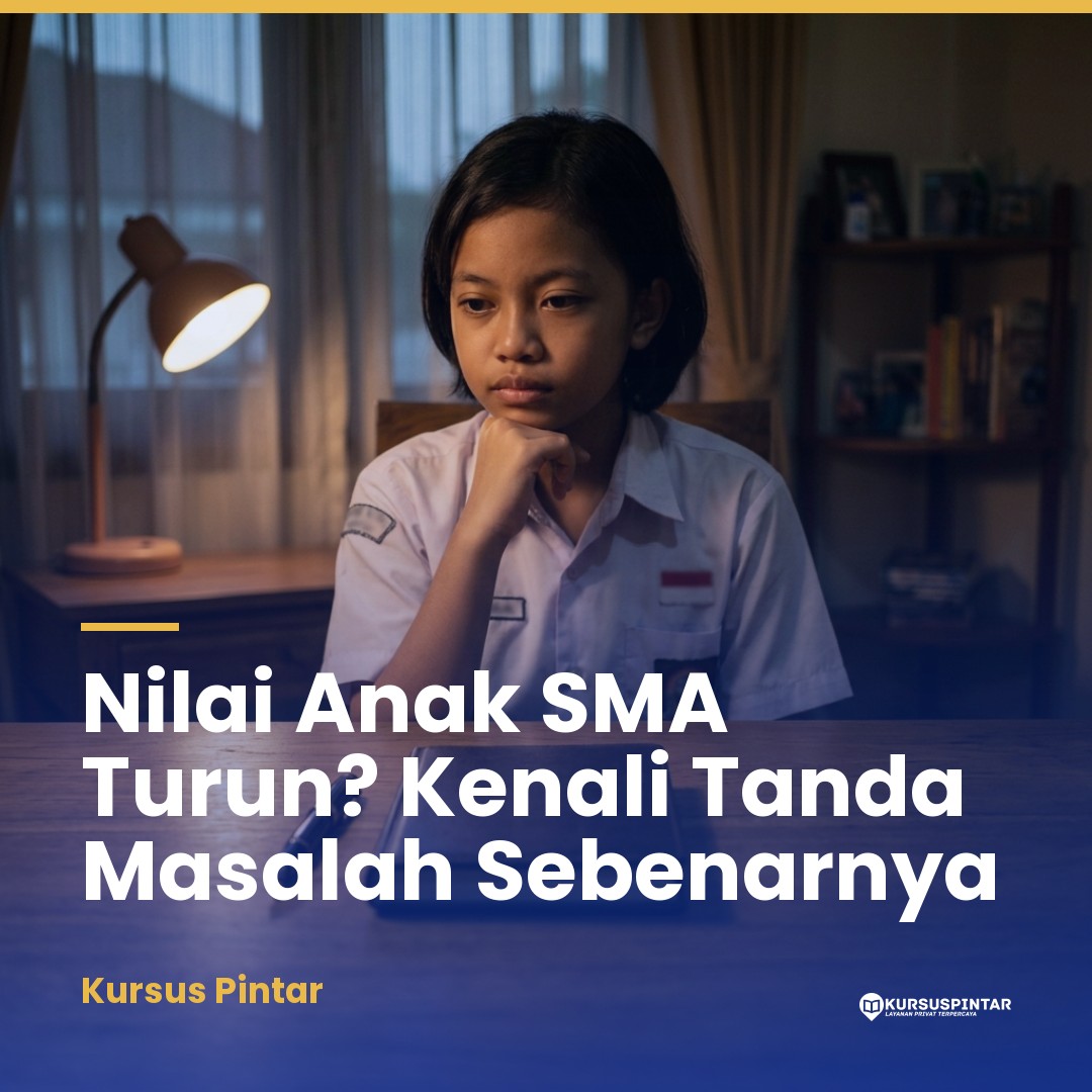 Kapan Anak Membutuhkan Les Privat SMA? Kenali Tanda Masalah yang Sebenarnya Bukan di Mata Pelajaran