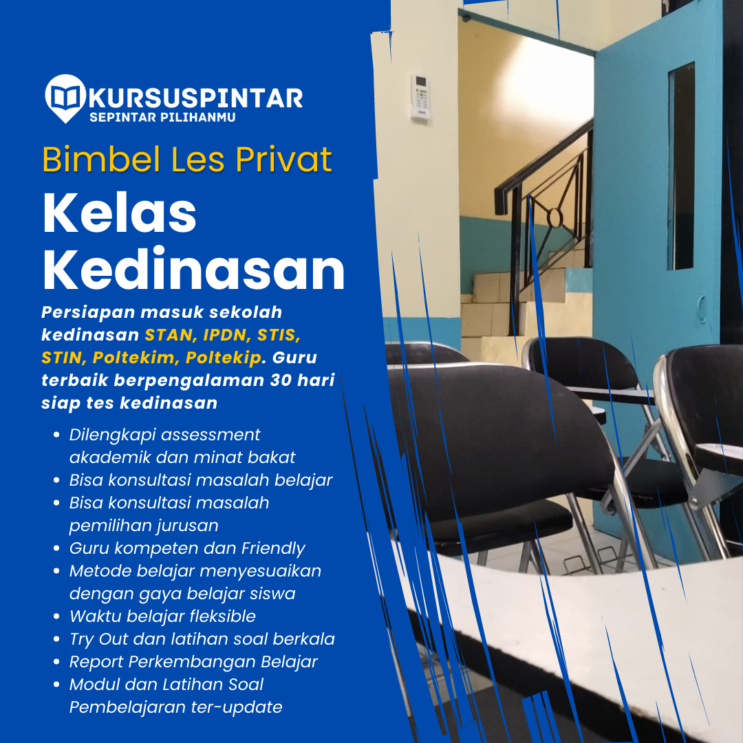 Bimbel Kelas Kedinasan Terbaik SMA UTBK | Kursuspintar